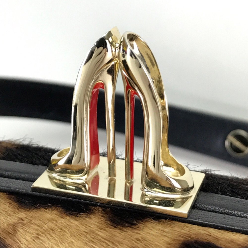CHRISTIAN LOUBOUTIN Brown Bag - Picture 5 of 9